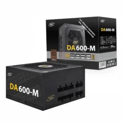 Fuente Deepcool 600w reales 80 plus