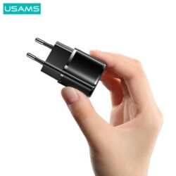 Cargador Rápido T36 USB C/ PD 20W Negro USAMS