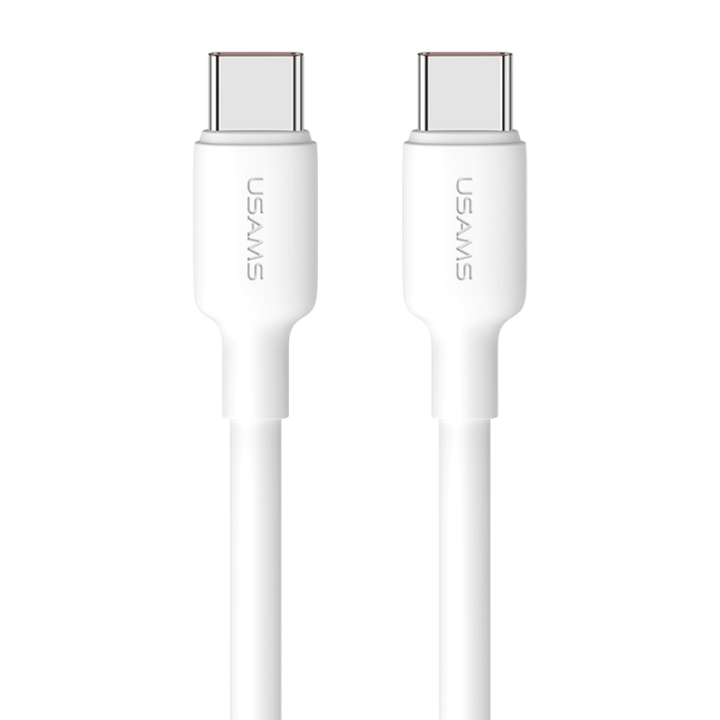 SJ613 Cable de Datos U84 Tipo C a Tipo C PD 20W 1M Blanco USAMS