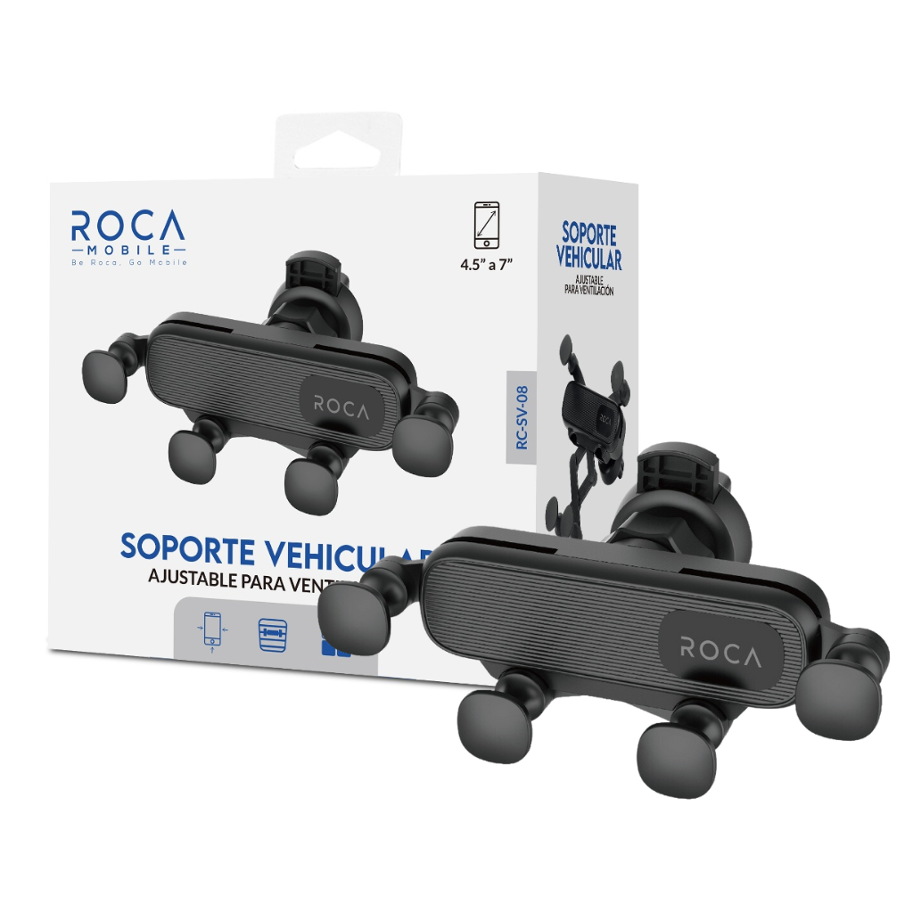 Soporte Vehicular SV08 - Clip Triangular para Ventilación ROCA