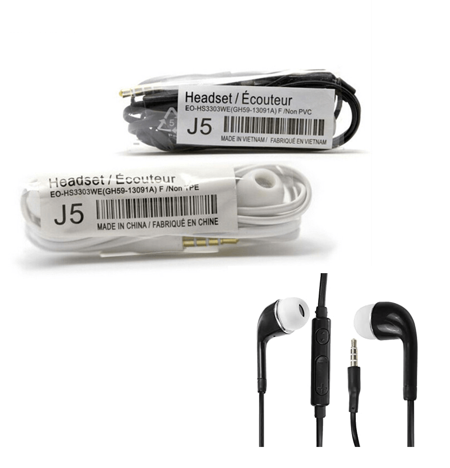 Auricular J5- Con gomita-Bolsita