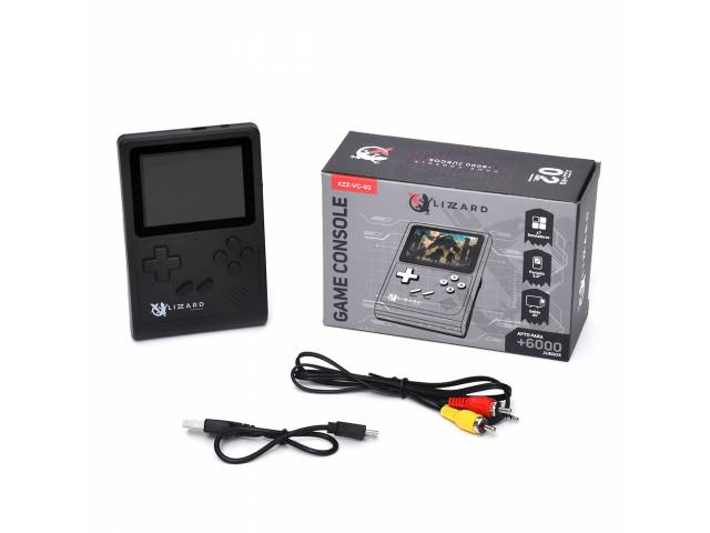 Consola Portátil XZZ-VG-02 6000 Juegos Pantalla 3.0" X-Lizzard