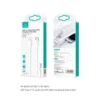 Cable iphone Tipo C a Lightning PD 20W 3M Blanco USAMS-SJ612