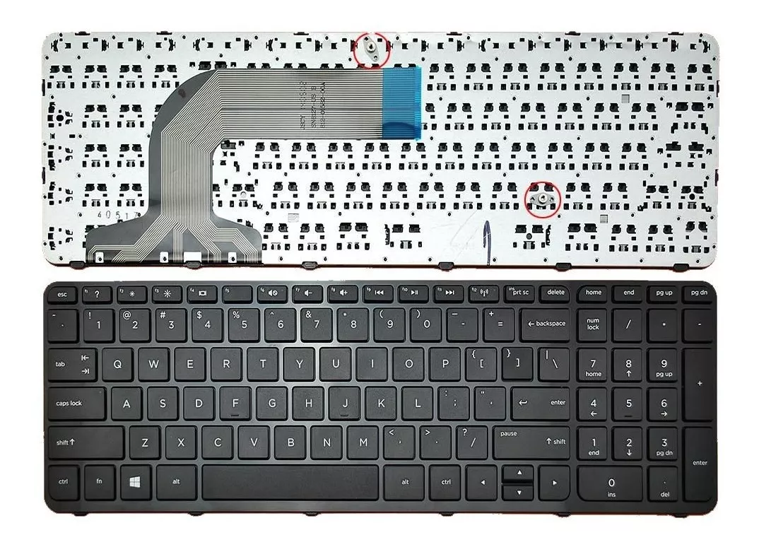 Teclado Dell Inspirion Usado En Buen Estado (Usado)