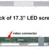 Display Laptop Notebook 17.3 Pulgadas (Usado) b173rw01
