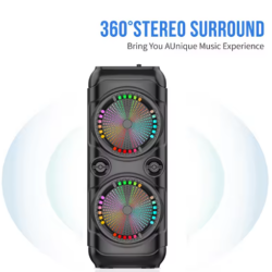 Parlante 8" X2 SING-E CON MIC. 30W, ZQS8229