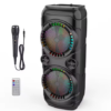 Parlante 8" X2 SING-E CON MIC. 30W, ZQS8229