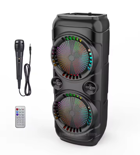 Parlante 8" X2 SING-E CON MIC. 30W, ZQS8229