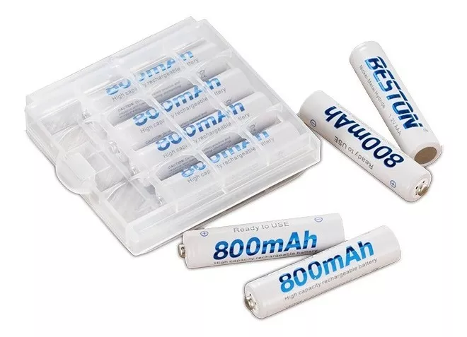 Pilas Recargables Beston AAA 800 MAH X 4 Unidades