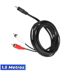 Cable De Audio 2 RCA A Spica 3.5mm 1.5MT