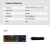 TECLADO GAMER  MECANICO 104 FANTECH (MK886)