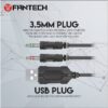 AURICULARES GAMER CABLEADO FANTECH (HG20)