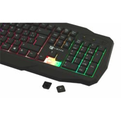 Teclado Gamer XZZ-TE-01 Español USB RGB X-Lizzard