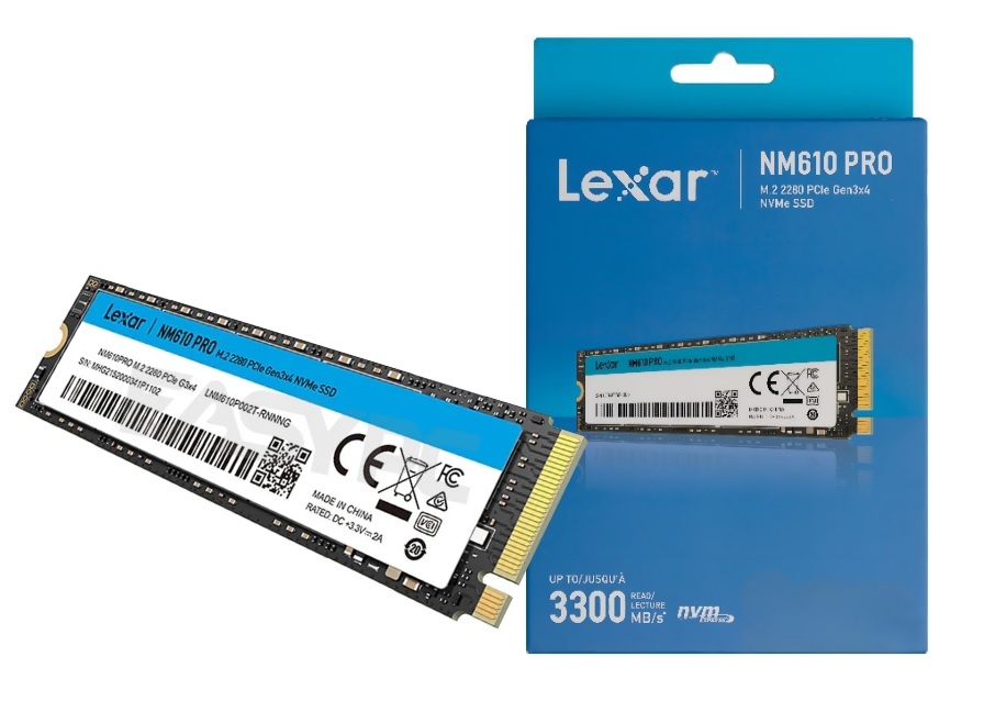 Disco SSD Lexar 1TB M.2 2280 NVMe PCIe Gen3x4