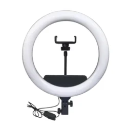 Aro Anillo De Luz Led 30cm / USB 5V / 15W / 120 LEDS / Con Soporte Flexible Para Celular