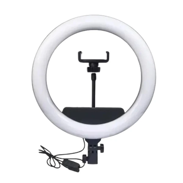 Aro Anillo De Luz Led 30cm / USB 5V / 15W / 120 LEDS / Con Soporte Flexible Para Celular