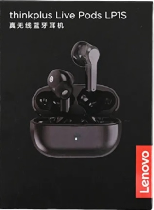 Auricular Bluetooth LP1S ANC Negro Lenovo