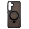 Case c/Anillo Soporte Samsung S25 Ultra GRIS/NEGRO