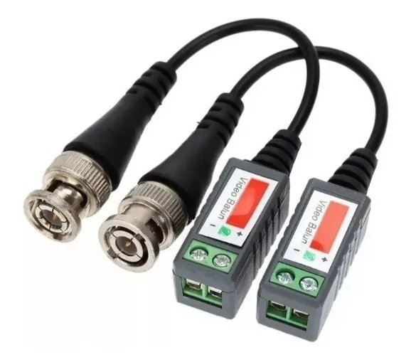 Video Balun X2 Cctv Para Camaras De Seguridad