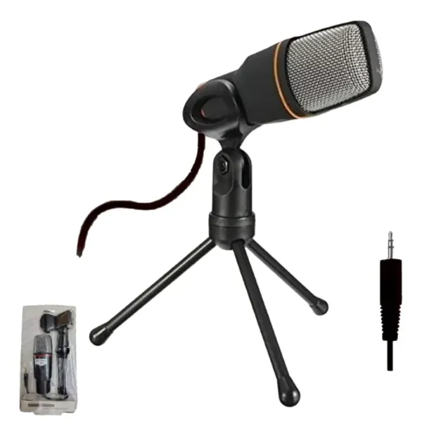 Micrófono Condensador / 3.5 mm / Con Trípode / CM-01