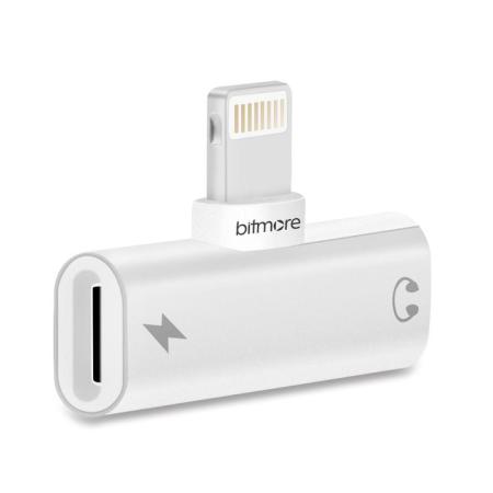 LIGHTNING SPLITTER Para IPHONE MUSICA Y CARGA