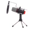 Micrófono de Estudio Gamer 3.5mm Cable 1.5 M MIC-02 Marvo