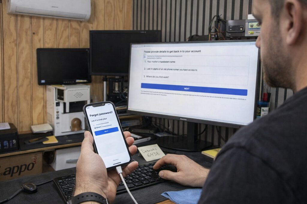 Recuperación de acceso