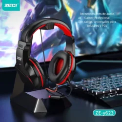 ZEQI AURICULARES GAMER CANCELACION DE RUIDO 3.5MM MODEL: ZE-Y623