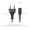 Cable de Poder Conector C7 1.8M / Negro ZCLBAC Vention