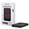 Power Bank BLOOX PB_1 5000mAh Entrada: Tipo C Negro / Salida: Tipo C + USB*2