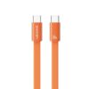 Cable de Datos Plano USB C a USB C SJ783 60W 1.2m USAMS