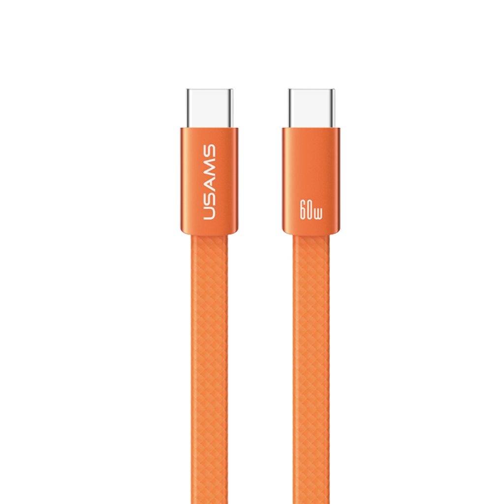 Cable de Datos Plano USB C a USB C SJ783 60W 1.2m USAMS