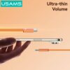 Cable de Datos Plano USB C a USB C SJ783 60W 1.2m USAMS