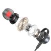 Manos Libres Stereo Mini Tipo C 1.2 M EP-48 Negro SJ758 USAMS