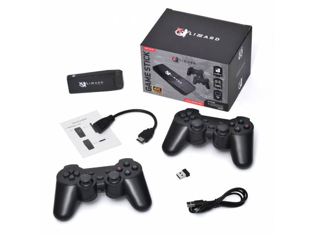 Consola Game Stick para TV XZZ-VG-03 +20000 Juegos 4K X-Lizzard