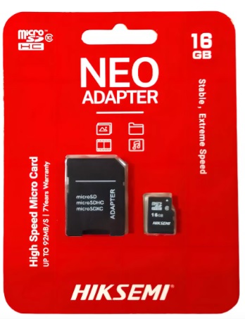 Tarjeta de Memoria 16 GB Micro SD