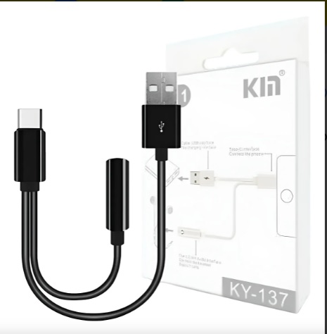 Adaptador 2 en 1 kin Tipo C / KY 137