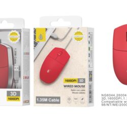 Mouse NG6044 2.4G 3D ONE PLUS VARIOS COLORES