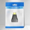 Adaptador HDMI AISB0/ Mini HDMI Macho - HDMI Hembra - Vention