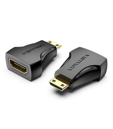 Adaptador HDMI AISB0/ Mini HDMI Macho - HDMI Hembra - Vention