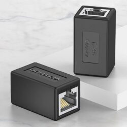 Conector RJ45 Cat.6 FTP / Negro IPVB0 Vention