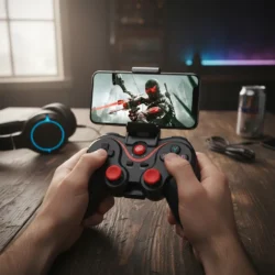 Joystick Bluetooth Con Soporte Para Celular YXSB-04 / T3