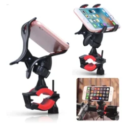 SOPORTE CELULAR PARA BICICLETA O MOTO (PINZA)