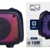 Parlante Bluetooth EKV-PA-02 16W 2 x 4" 3600 mAh Correa para Transporte Negro EKO-Vi
