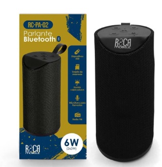 Parlante Bluetooth Roca Rc-pa-02 6w Negro