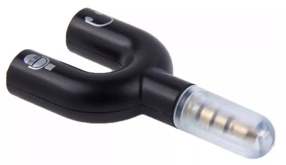 Adaptador De Audio 3.5mm Para Auriculares Y Micrófono