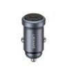 Cargador Auto USB C/PD   30W  Aluminio  Gris  CC321  USAMS