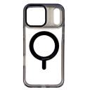 Case Compatible con Carga Magnética   Soporte  Apple iPhone 17 Pro Max - Negro