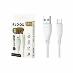 Cable de Datos BLOOX USB A a microUSB PVC 100cm 1m