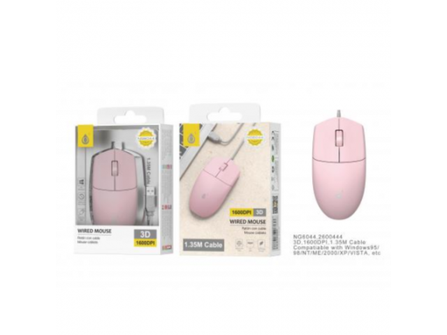 Mouse NG6044 2.4G 3D ONE PLUS VARIOS COLORES